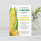 Maisdoolhof-uitnodiging Kaart (Staand voorkant)