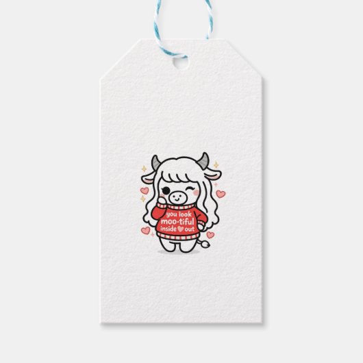 Maise Moo Gift Tags Cadeaulabel (Voorkant)