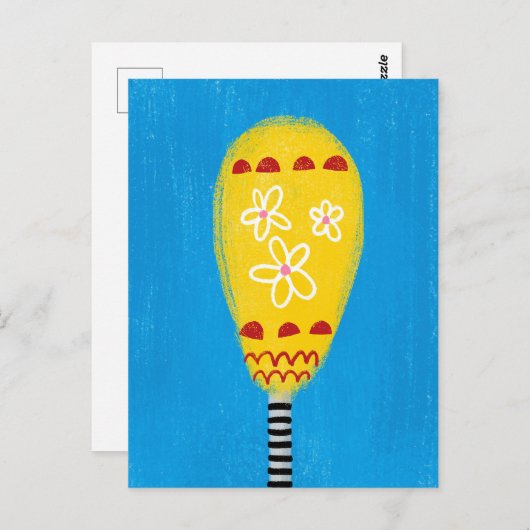 maïshond Briefkaart (Voorkant / Achterkant)