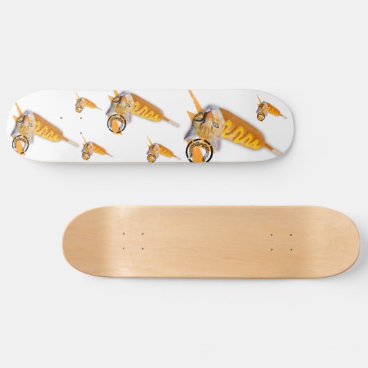 maishond het kattenkartel persoonlijk skateboard (Horizontaal)