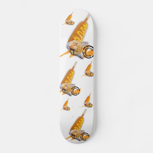 maishond het kattenkartel persoonlijk skateboard (Voorkant)