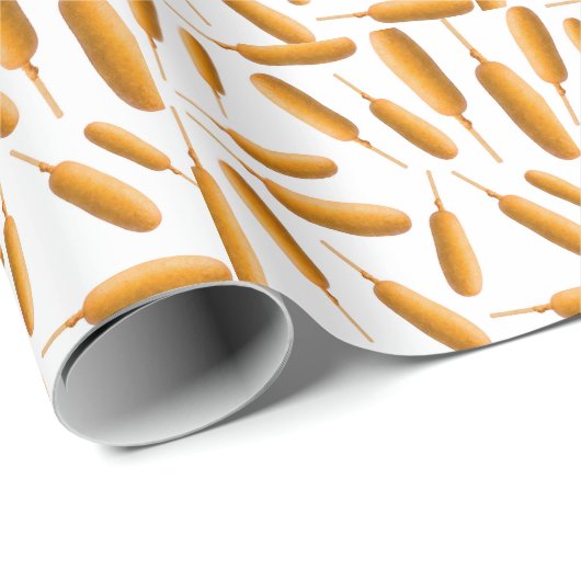 Maïshond patroon cadeaupapier (Rol Hoek)