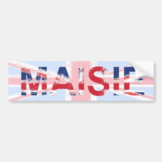 Maisie Bumpersticker (Voorkant)