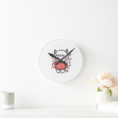 Maisie Moo Clock  Ronde Klok (Huis)