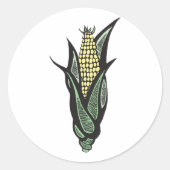 maïskolf Stickers (Voorkant)