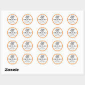Maiskolfjelly sticker met geruit patroon (Vel)