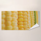 maïskorrels op de suikermaïskorrels badhanddoek (Badhanddoek)