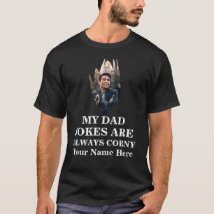 Maïsmaïsvorm foto's pap grappen zijn altijd kornac t-shirt