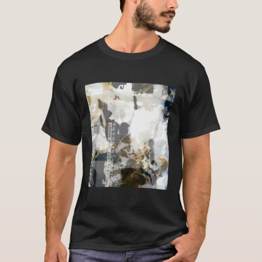 Maison Blanche Abstract Merk T-shirt (Voorkant)