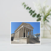 Maison Carrée in Nîmes, Frankrijk Briefkaart (Staand voorkant)