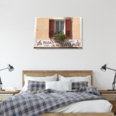 Maison de la Lavande, Place du Couwert Canvas Afdruk (Insitu (Slaapkamer))