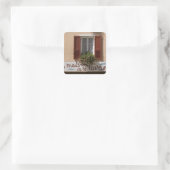 Maison de la Lavande, Place du Couwert Vierkante Sticker (Tas)