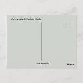 Maison de la Litérature Quebec Canada Briefkaart (Achterkant)