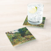 Maison de l'artiste à Giverny | 1913 Glazen Onderzetter (Schuin)