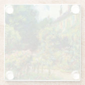 Maison de l'artiste à Giverny | 1913 Glazen Onderzetter (Achterkant)