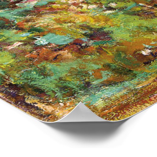 Maison de l'artiste à Giverny | 1913 Poster (Hoek)