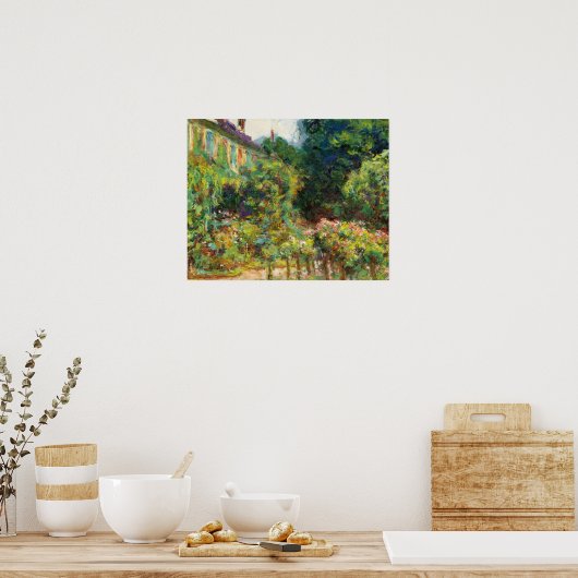 Maison de l'artiste à Giverny | 1913 Poster (Keuken)