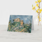 Maison Maria - Paul Cezanne - c1895 Kaart (Gele Bloem)