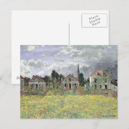 Maisons d'Argenteuil Briefkaart (Voorkant / Achterkant)