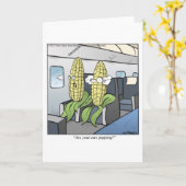 maispapje kaart (Gele Bloem)