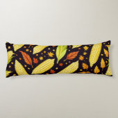 Maïspatroon Harvest Day Herfst Decor Kussen (Achterkant)