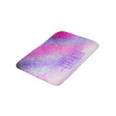 Maisroze Paarse nebula Galaxy Glitter Badmat (Gekanteld)