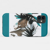 Maissepaard door Bihrle Case-Mate iPhone Case (Achterkant (horizontaal))