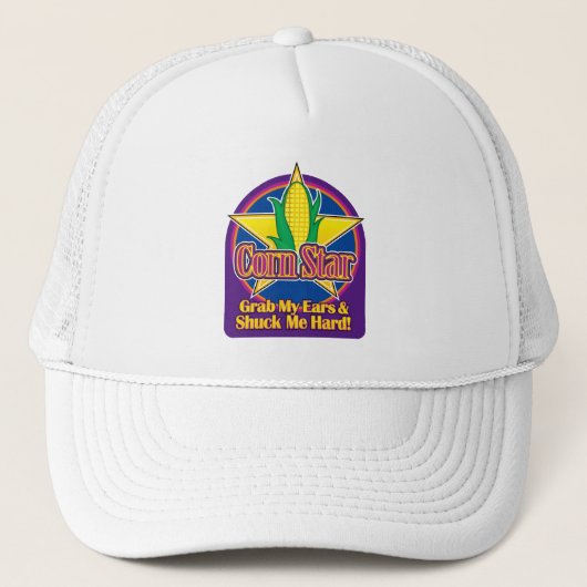 Maïsster Blauw Paarse BG Trucker Pet (Voorkant)