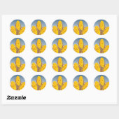 Maisstickers Ronde Sticker (Vel)