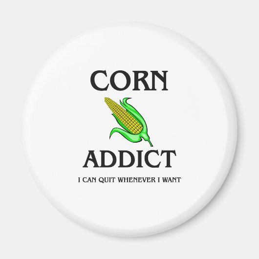 maïsverslaafde magneet (Voorkant)