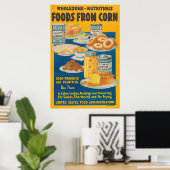 maïsvoedsel maakt gebruik van Poster (Thuiskantoor)