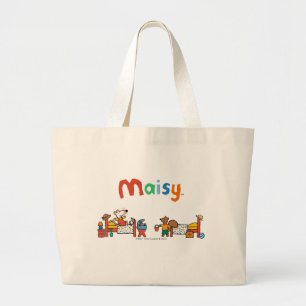 Maisy and Cyril Go on Vacation Scene Grote Tote Bag