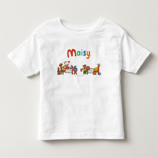 Maisy and Cyril Go on Vacation Scene Kinder Shirts (Voorkant)