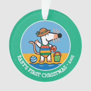 Maisy bij de Beach Ornament