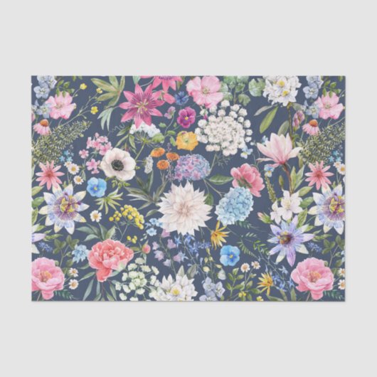 Maisy - Bloemen Tissuepapier (Voorkant)