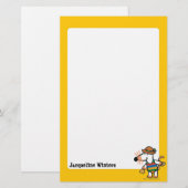 Maisy Collecting Shells bij de strand Briefpapier (Voorkant / Achterkant)