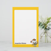 Maisy Collecting Shells bij de strand Briefpapier (Staand voorkant)