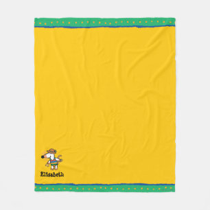 Maisy Collecting Shells bij de strand Fleece Deken