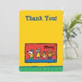 Maisy en Best Friends Hold Hands Bedankkaart (Staand voorkant)