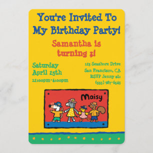 Maisy en Best Friends Hold Hands Kaart