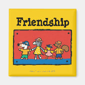Maisy en Best Friends Hold Hands Magneet (Voorkant)