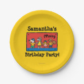 Maisy en Best Friends Hold Hands Papieren Bordje (Voorkant)