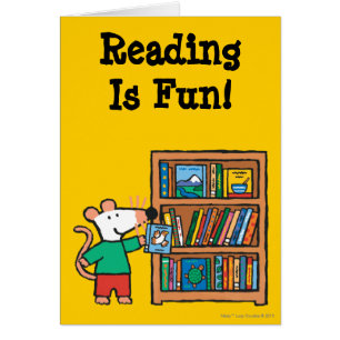 Maisy en boekenplank