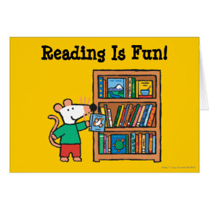 Maisy en boekenplank