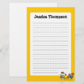 Maisy en Cyril bouwen een Zand Castle Briefpapier (Voorkant / Achterkant)