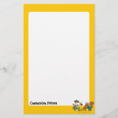 Maisy en Cyril bouwen een Zand Castle Briefpapier (Voorkant)