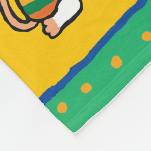 Maisy en Cyril bouwen een Zand Castle Fleece Deken (Hoek)