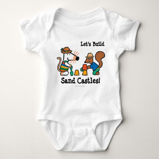 Maisy en Cyril bouwen een Zand Castle Romper (Voorkant)