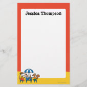 Maisy en Cyril Snacktime in het strand Briefpapier (Voorkant)