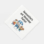 Maisy en Cyril Verjaardag Servet (Hoek)